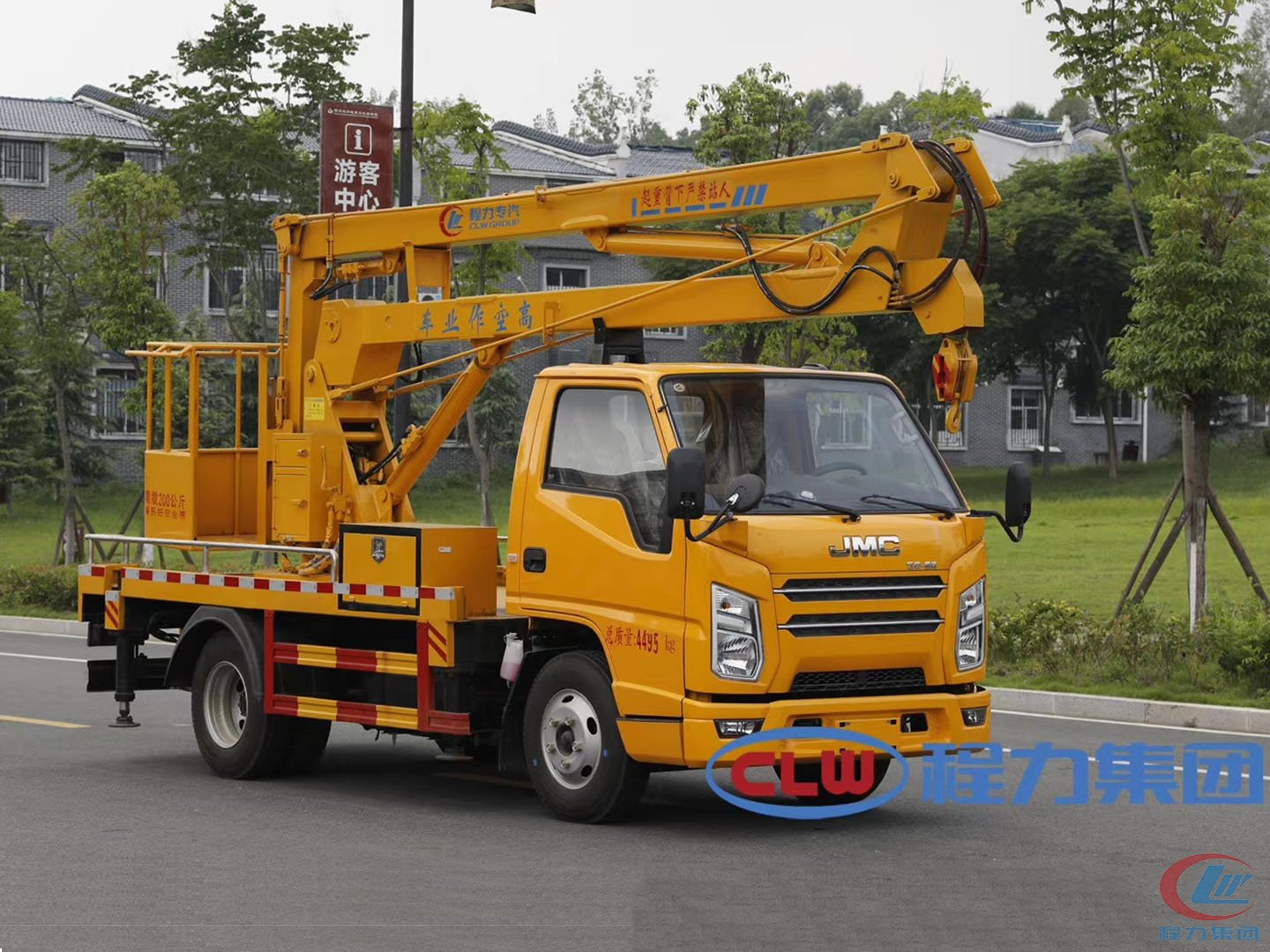 江鈴國(guó)六單排座13.5米高空作業(yè)車(chē)